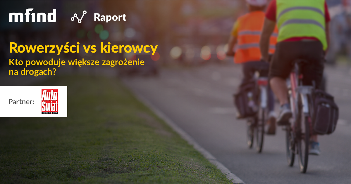 Raport: Rowerzyści i kierowcy na drogach. Kto stanowi większe zagrożenie?
